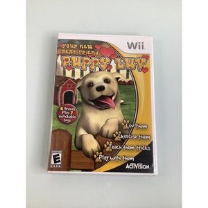 Puppy Luv Your new best friend nintendo Wii NEW SEALED